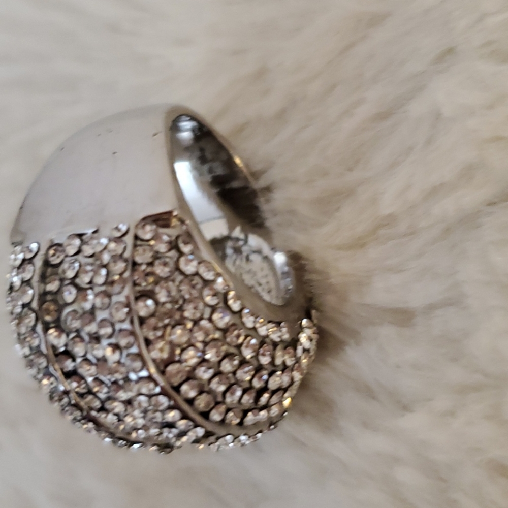 Rhinestone Statement Ring - image 6